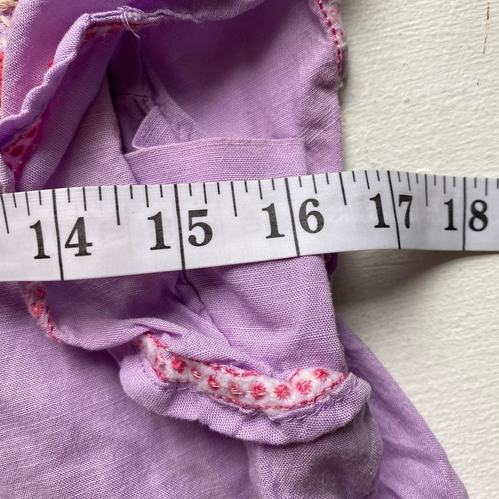 J. Marie Priscilla Lavender Top with Embroidery - Picture 8 of 13